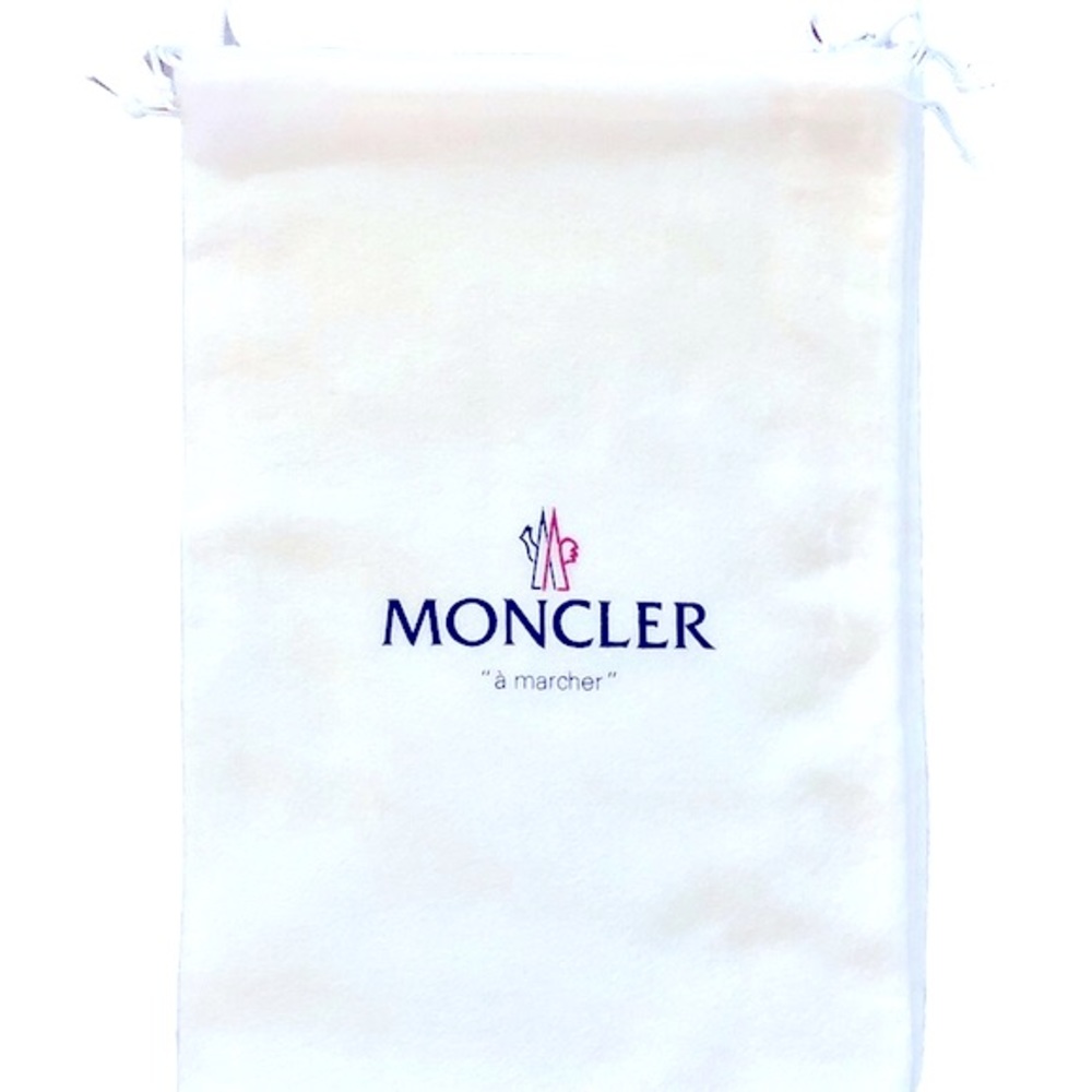 Moncler White Dust Bags